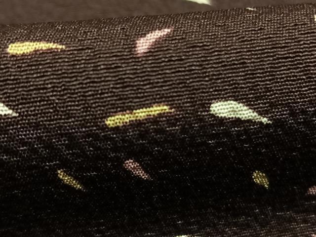平和屋着物●上質な小紋　散らし文様　正絹　逸品　未使用　AABJ4240fy