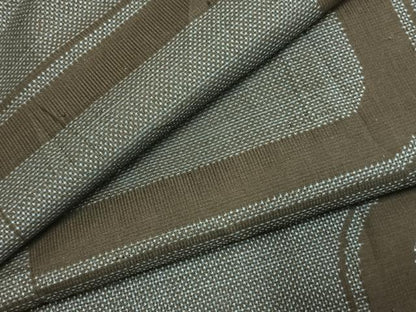 平和屋着物●本場大島紬　一元7マルキ　幾何学文様　正絹　逸品　AABJ4256fy