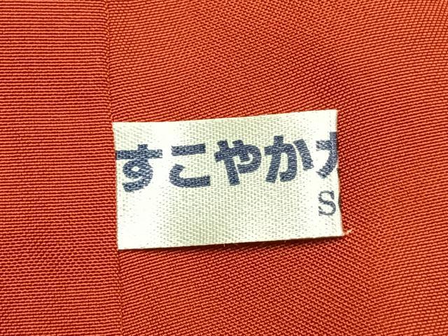 平和屋着物●上質な小紋　市松文様　黒地　正絹　逸品　AABJ4263fy