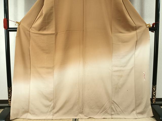 平和屋着物●世界的人形師　辻村寿三郎　ジュサブロー　色留袖　霞文　暈し染め　正絹　逸品　AABJ4266fy
