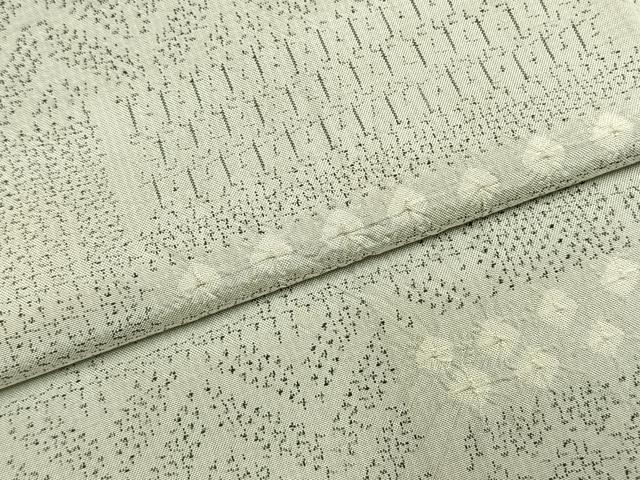 平和屋着物●上質な紬　絞り　色紙重ね文　正絹　逸品　AABJ4268fy