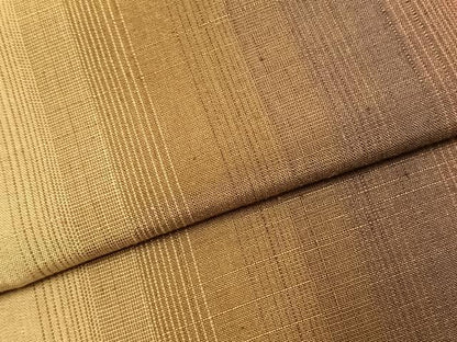 平和屋着物●上質な紬　間道　正絹　逸品　AABJ4282fy