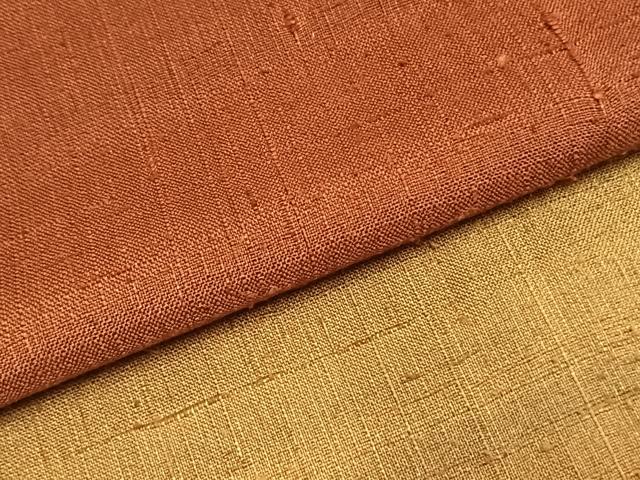 平和屋着物●訪問着　生紬　霞文　正絹　逸品　AABJ4283fy