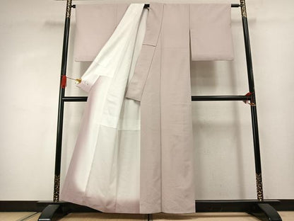 平和屋着物●洗える最高級着物　＜英＞はなぶさ謹製　小紋　菱文　洗える着物　AABJ4285fy