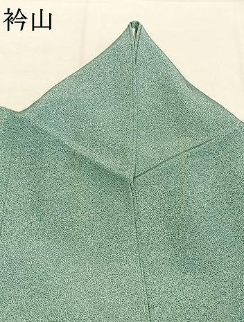 平和屋着物●江戸小紋　作家物　伊勢型彫　幾何学文様　正絹　逸品　AABJ4301fy