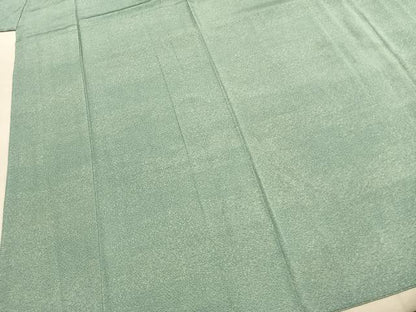 平和屋着物●江戸小紋　作家物　伊勢型彫　幾何学文様　正絹　逸品　AABJ4301fy