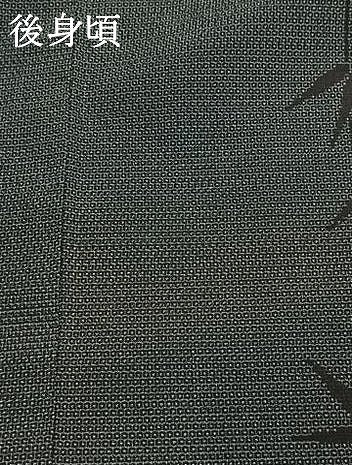 平和屋着物●本塩沢　140亀甲　笹竹文　正絹　逸品　AABJ4302fy