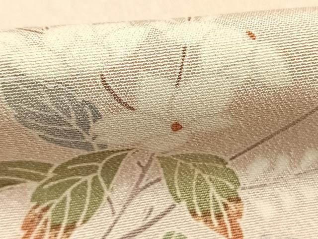 平和屋着物●訪問着　友禅　枝花文　暈し染め　正絹　逸品　AABJ4306fy