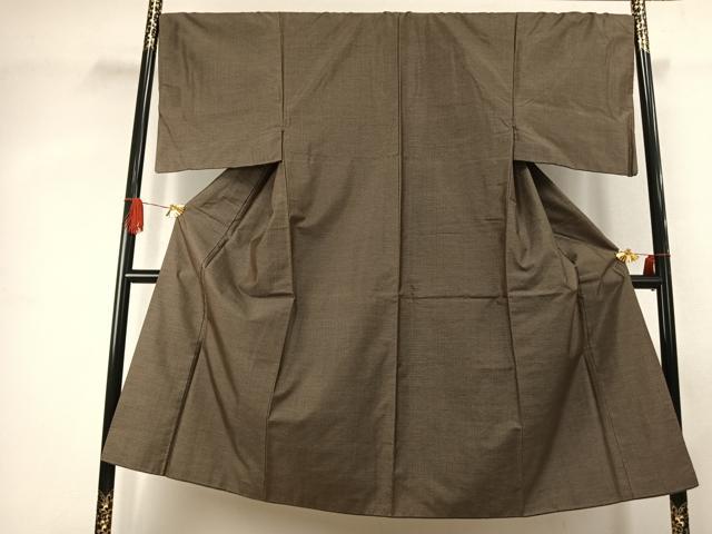 平和屋着物●男性　本場大島紬　80亀甲　総詰め　正絹　逸品　AABJ4310fy