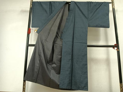平和屋着物●男性　本場大島紬　アンサンブル　100亀甲　総詰め　正絹　逸品　AABJ4313fy