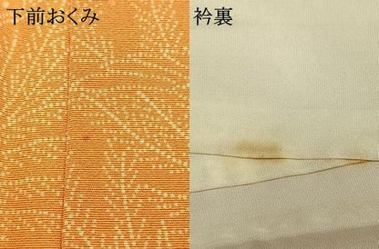 平和屋着物●日本工芸会正会員　中儀延　加賀小紋　飛鳥尽くし　正絹　逸品　AABJ4315fy