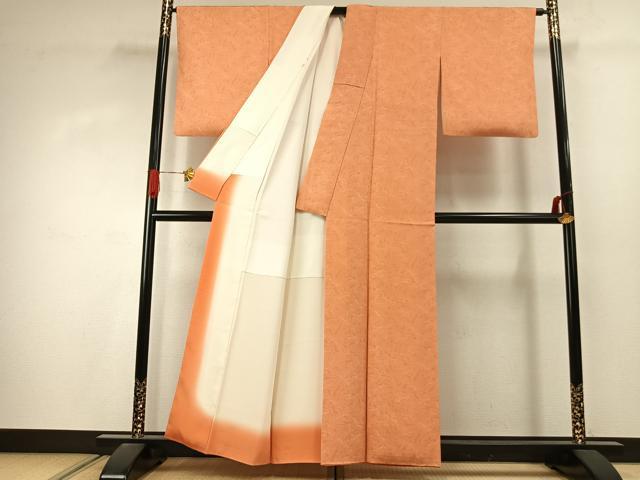 平和屋着物●日本工芸会正会員　中儀延　加賀小紋　飛鳥尽くし　正絹　逸品　AABJ4315fy