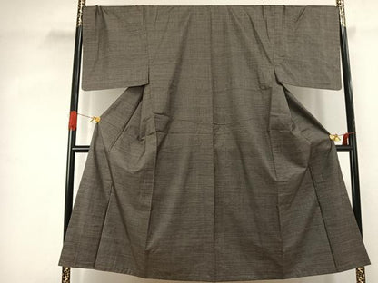 平和屋着物●男性　本場大島紬　100亀甲　総詰め　正絹　逸品　AABJ4318fy