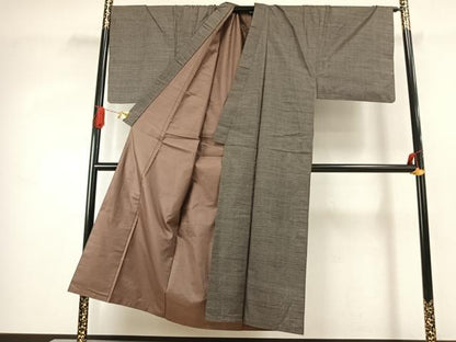 平和屋着物●男性　本場大島紬　100亀甲　総詰め　正絹　逸品　AABJ4318fy