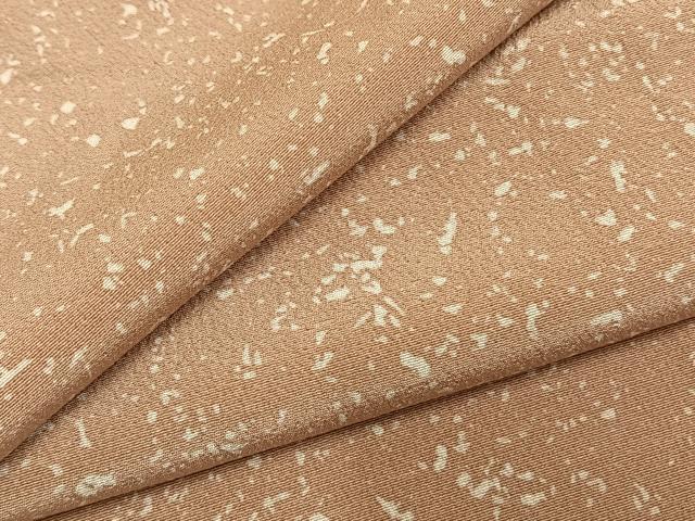 平和屋着物●上質な小紋　箔散らし文様　正絹　逸品　未使用　AABJ4328fy