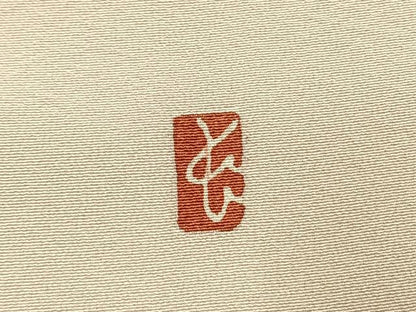 平和屋着物●訪問着　友禅　作家物　人物枝花文　正絹　逸品　未使用　AABJ4330fy