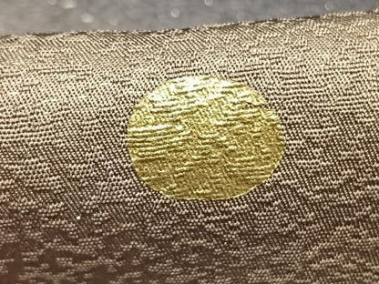 平和屋着物●訪問着　丸文　暈し染め　金彩　銀通し地　正絹　逸品　AABJ4345fy