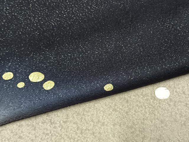 平和屋着物●訪問着　丸文　暈し染め　金彩　銀通し地　正絹　逸品　AABJ4345fy