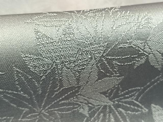 平和屋着物●上質な小紋　舞葉文　暈し染め　正絹　逸品　AABJ4353fy