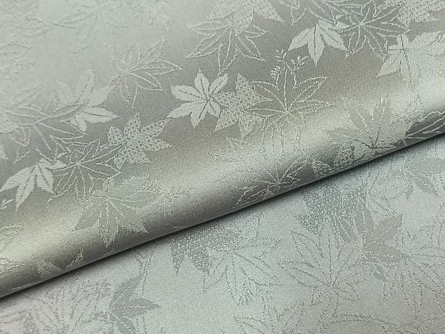 平和屋着物●上質な小紋　舞葉文　暈し染め　正絹　逸品　AABJ4353fy