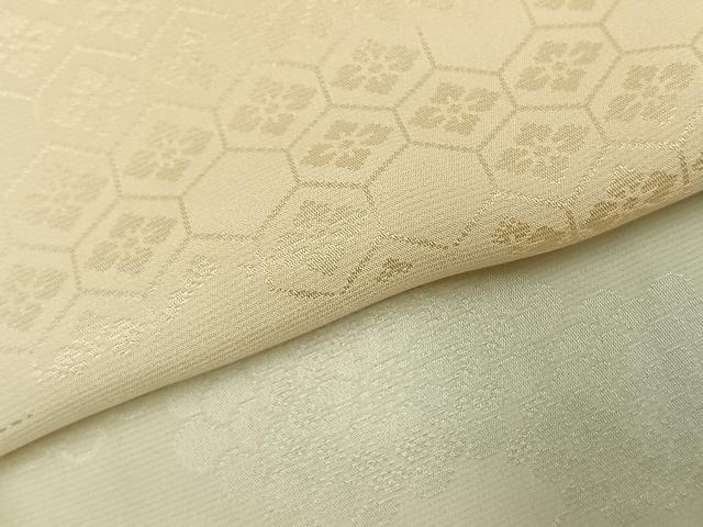 平和屋着物●長襦袢　無双仕立て　草花地紋　暈し染め　正絹　逸品　AABJ4365fy