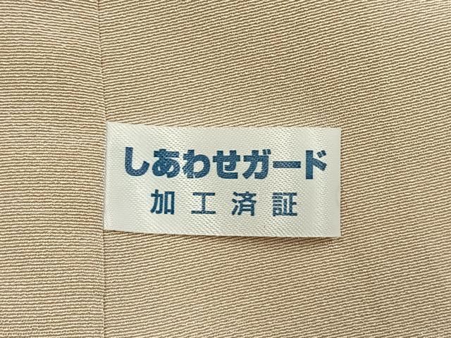 平和屋着物●訪問着　草花文　暈し染め　金彩　正絹　逸品　AABJ4367fy