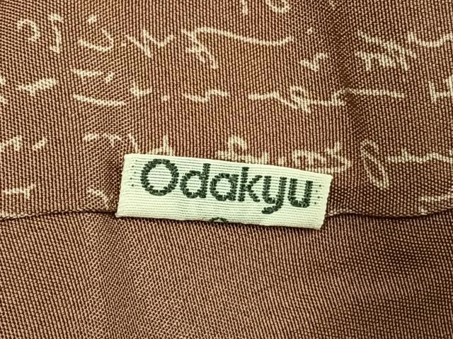 平和屋着物●上質な小紋　カルタ　小田急百貨店扱い　正絹　逸品　AABJ4394fy