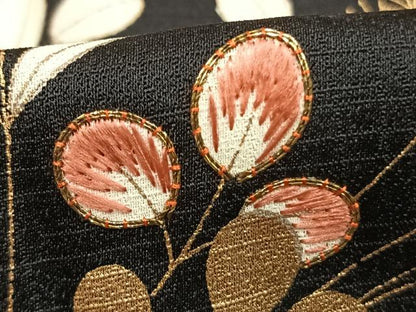 平和屋着物●訪問着　駒刺繍　絞り　萩文　暈し染め　金彩　正絹　逸品　未使用　AABJ4396fy