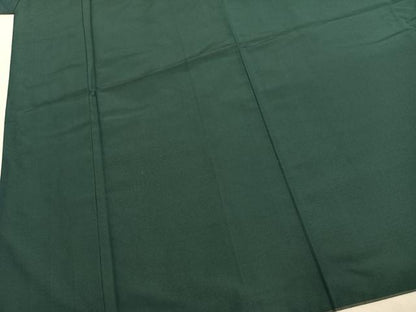 平和屋着物●男性　紬　アンサンブル　色無地　虫襖色　正絹　逸品　AABJ4412fy