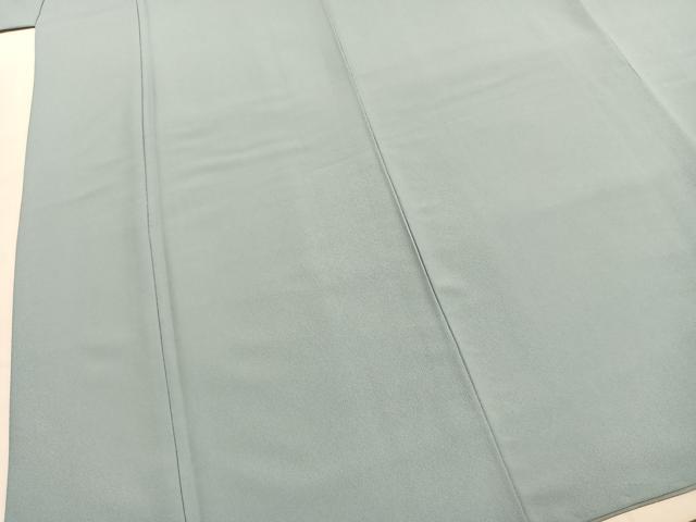 平和屋着物●色無地　秘色色　洗える着物　AABJ4422fy