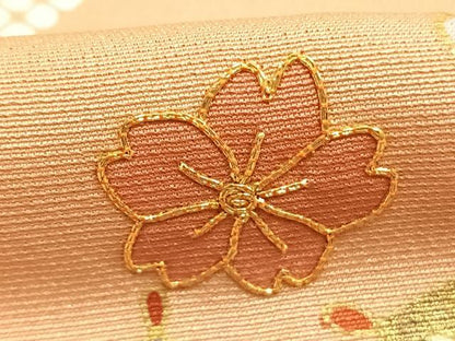 平和屋着物●訪問着　駒刺繍　松竹梅　金彩　正絹　逸品　未使用　AABJ4424fy