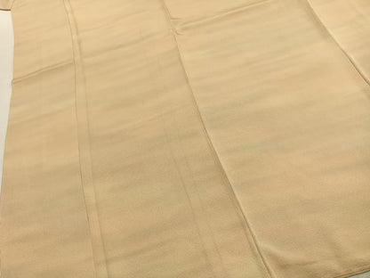 平和屋着物●上質な小紋　霞文　暈し染め　京都きもの友禅扱い　ロング丈　正絹　逸品　未使用　AABJ4428fy