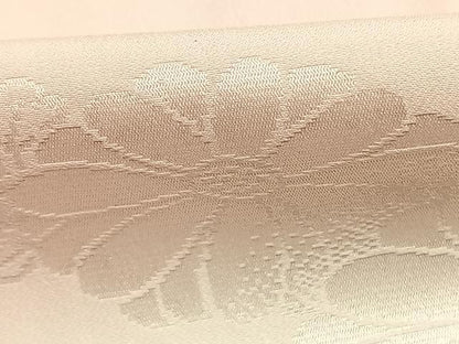 平和屋着物●振袖用長襦袢　無双仕立て　草花地紋　暈し染め　正絹　逸品　AABJ4440fy