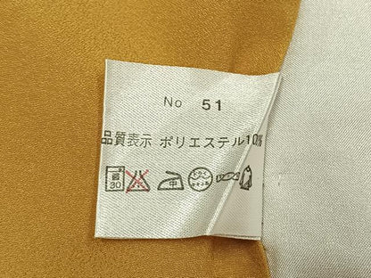 平和屋着物●小紋　幾何学文様　洗える着物　AABJ4449fy