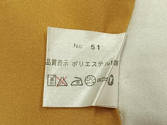 平和屋着物●小紋　幾何学文様　洗える着物　AABJ4449fy