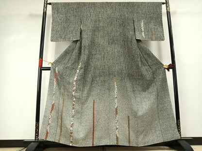 平和屋着物●訪問着　辻が花　正絹　逸品　未使用　AABJ4453fy