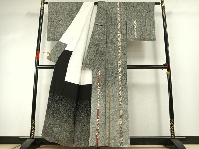 平和屋着物●訪問着　辻が花　正絹　逸品　未使用　AABJ4453fy