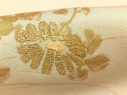 平和屋着物●創業460年・千總　訪問着　刺繍　草花文　暈し染め　金彩　伊勢丹扱い　正絹　逸品　AABJ4454fy