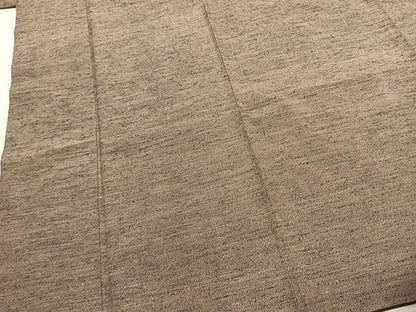 平和屋着物●男性　紬　アンサンブル　霞文　正絹　逸品　未使用　AABJ4477fy