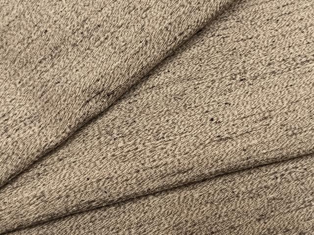 平和屋着物●男性　紬　アンサンブル　霞文　正絹　逸品　未使用　AABJ4477fy