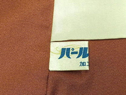 平和屋着物●訪問着　お召地　幾何学文様　正絹　逸品　未使用　AABJ4484fy