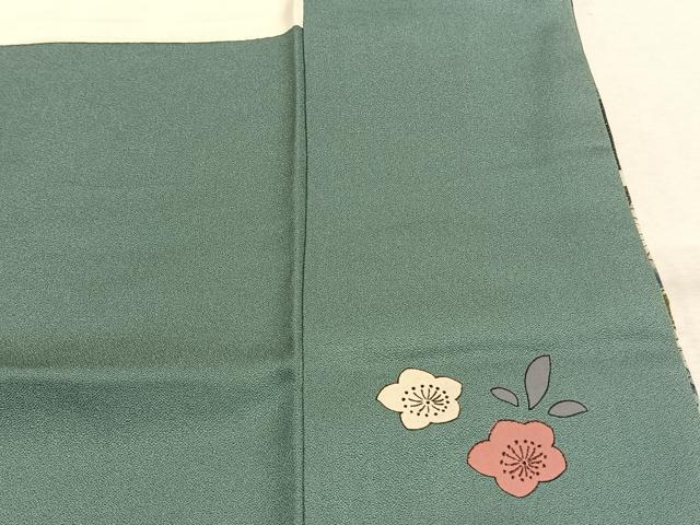 平和屋着物●訪問着　作家物　絞り　辻が花　暈し染め　金通し地　正絹　逸品　AABJ4494fy