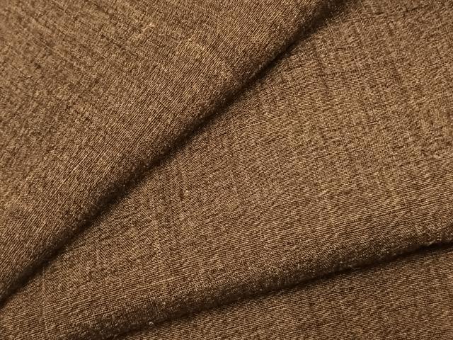 平和屋着物●男性　紬　アンサンブル　霞文　正絹　逸品　未使用　AABJ4508fy
