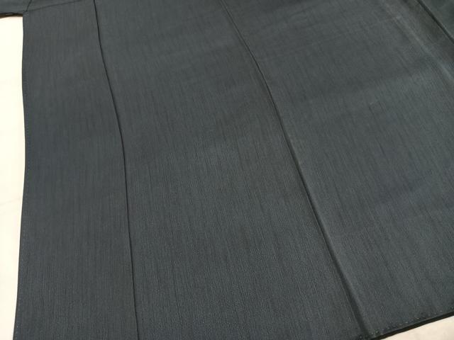 平和屋着物●上質な小紋　よろけ縞　正絹　逸品　AABJ4533fy