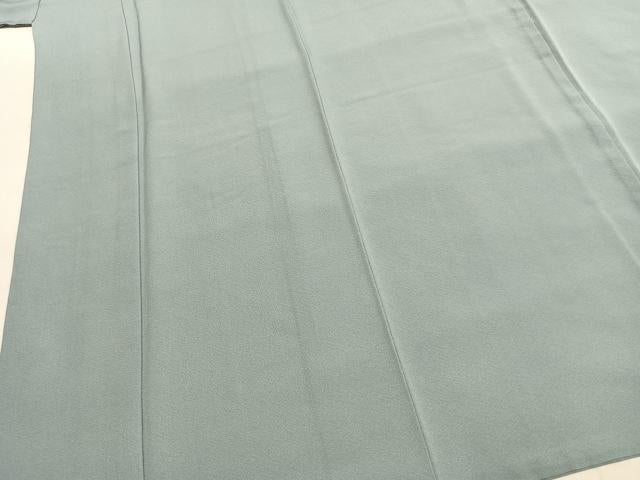 平和屋着物●上質な色無地　秘色色　鈴乃屋扱い　正絹　逸品　AABJ4559fy