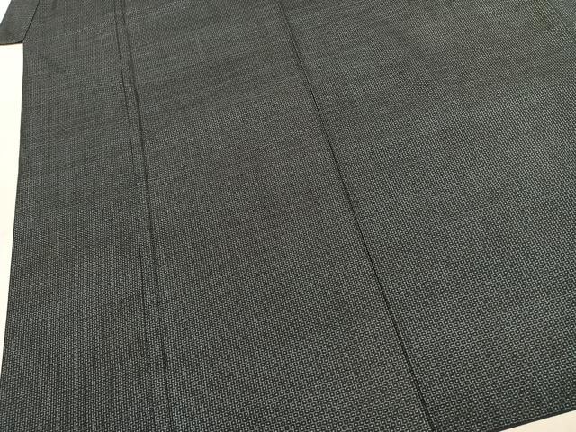 平和屋着物▼男性　本場大島紬　80亀甲　総詰め　正絹　逸品　AABJ4574fy
