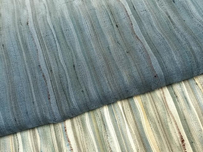 平和屋着物●上質な紬　市松文様　やまと金ラベル　正絹　逸品　AABJ4609fy