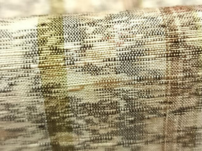 平和屋着物●上質な紬　間道　正絹　逸品　AABJ4614fy