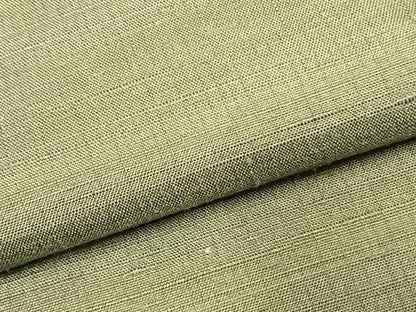 平和屋着物●上質な紬　色無地　柳茶色　正絹　逸品　未使用　AABJ4629fy