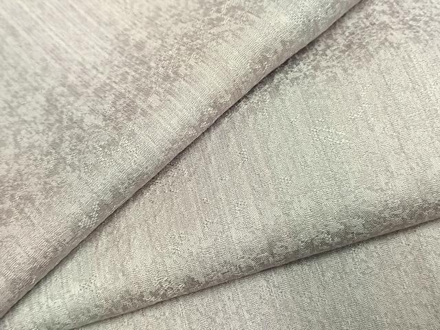 平和屋着物●上質な小紋　縞　暈し染め　丹後ちりめん　反端付き　正絹　逸品　AABJ4640fy
